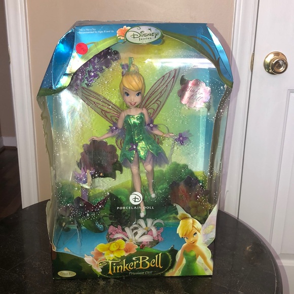 tinkerbell porcelain doll